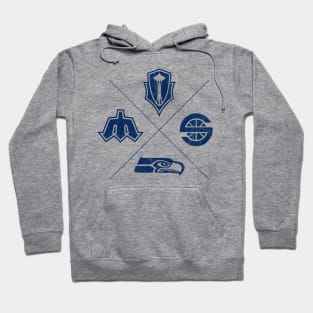 My SEA Team - Fab 4 Blue (RETRO) Hoodie